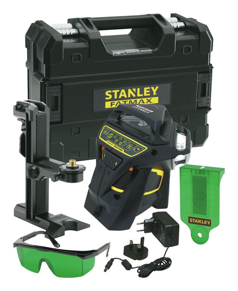 STANLEY Linienlaser, FatMax X3G 360 Grad 35m, grün STANLEY Linienlaser, FatMax X3G 360 Grad 35m, grün von STANLEY