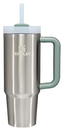 STANLEY Quencher H2.0 FlowState Edelstahl-Vakuumisolierter Becher mit Deckel und Strohhalm für Wasser, Eistee oder Kaffee, Smoothie und mehr von STANLEY