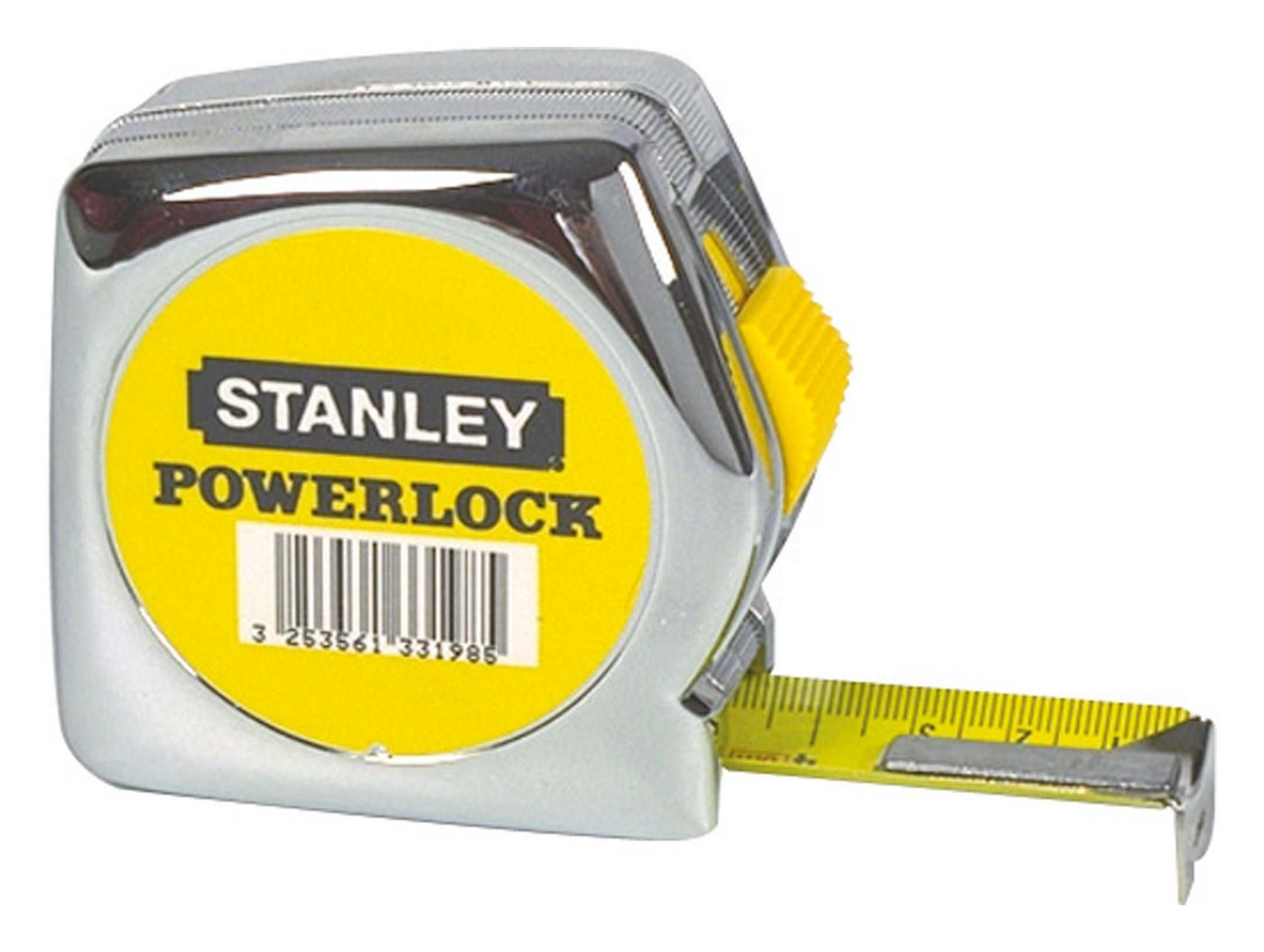 STANLEY Rollbandmaß, Taschenbandmaß Kunststoff 5m x 25 mm Powerlock von STANLEY