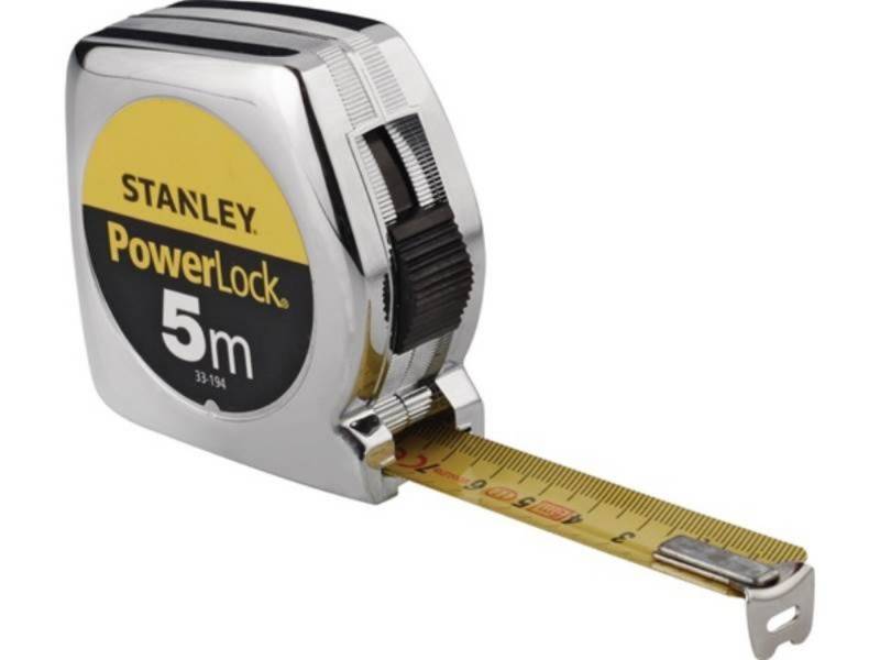STANLEY Rollbandmaß STANLEY 1-33-198 Taschenrollbandmaß PowerLock® Länge 8 m Breite 25 von STANLEY