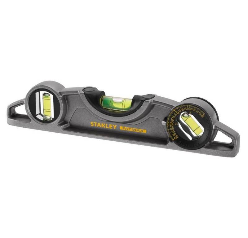 STANLEY Wasserwaage Wasserwaage Torpedo PRO Alu 25cm von STANLEY