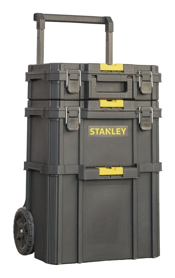 STANLEY Werkzeugtrolley, Roll-Werkstatt 3-teilig von STANLEY