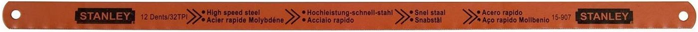 Sägeblatt STANLEY HSS Molybden Metallsägeblatt 300MM/32T 1 Stück (1-St) von STANLEY