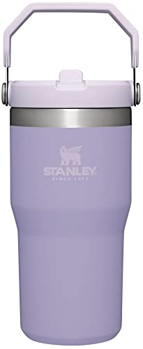 STANLEY IceFlow Edelstahlbecher – vakuumisolierte Wasserflasche für Zuhause, Büro oder Auto – wiederverwendbarer Becher mit Strohhalm, auslaufsicher, Flip – 12 Stunden kalt oder 2 Tage lang geeist von STANLEY