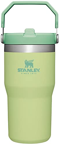 STANLEY IceFlow™ Trinkglas mit Strohhalm, 590 ml, Zitronengelb von STANLEY