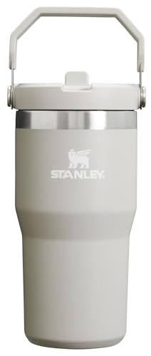 Stanley IceFlow Edelstahlbecher – vakuumisolierte Wasserflasche für Zuhause, Büro oder Auto, wiederverwendbarer Becher mit Strohhalm, auslaufsicher, Flip Cold für 12 Stunden oder eisgekühlt für 2 von STANLEY