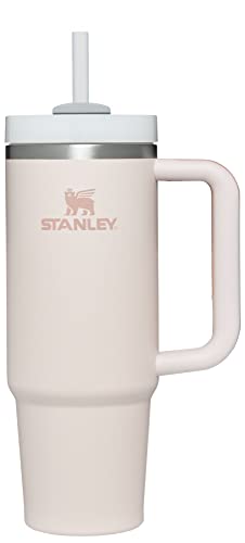 STANLEY Quencher H2.0 FlowState vakuumisolierter Becher aus Edelstahl mit Deckel und Trinkhalm, für Wasser, Eistee oder Kaffee, Smoothie und mehr von STANLEY