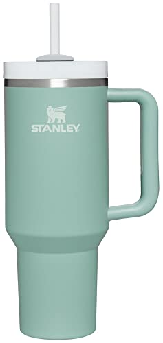 STANLEY Quencher H2.0 FlowState vakuumisolierter Becher aus Edelstahl mit Deckel und Strohhalm für Wasser, Eistee oder Kaffee, Smoothie und mehr von STANLEY