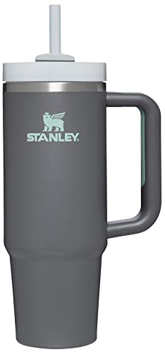 Stanley Quencher H2.0 FlowState vakuumisolierter Becher aus Edelstahl mit Deckel und Trinkhalm, für Wasser, Eistee oder Kaffee, Smoothie und mehr, 887 ml von STANLEY