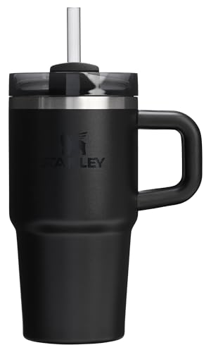 Stanley Quencher H2.O FlowState™ Becher mit Griff, 590 ml, Schwarz 2,0 von STANLEY