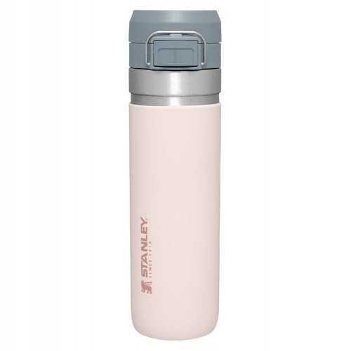 STANLEY Quick-Flip Trinkflasche 0,7 l Wasserflasche – Rosenquarz – OS von STANLEY