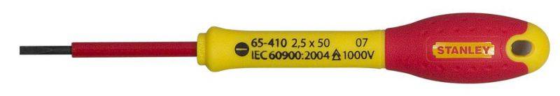 Stanley Schraubendreher FatMax isoliert 2,5x50mm - 0-65-410 von STANLEY