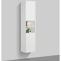 Badschrank 170 cm vertikal mattweiß palio von STANO.