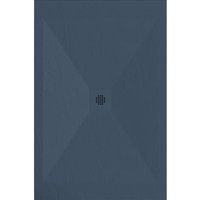 Mineralguss-Duschwanne extra flach DEXA Schieferoptik ANTHRAZIT 70x110 cm Auslaufschutz in Farbe Mineralguss-Duschwanne extra flach DEXA Schieferoptik ANTHRAZIT 70x110 cm Auslaufschutz in Farbe von STANO.