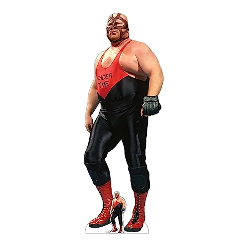 Star Cutouts SC4164 Vader WWE Pappaufsteller mit Minifigur – perfekt für WWE-Fans, Sammler und Event-Dekorationen von STAR CUTOUTS