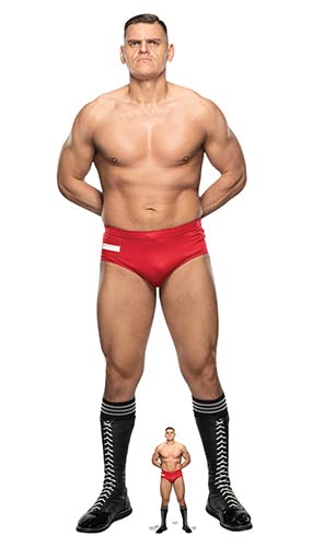 SC4165 Gunther WWE Pappaufsteller in Lebensgröße mit Mini von STAR CUTOUTS