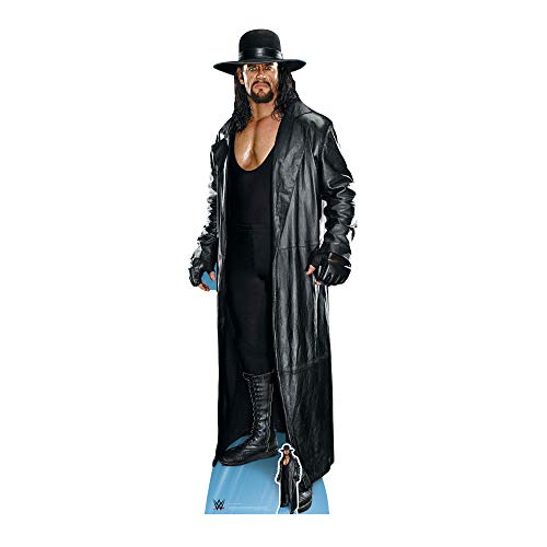 STAR CUTOUTS LTD SC1240 Undertaker Legend Trademark Hut und Mantel, Karton, Mehrfarbig, 194 x 67 x 194 cm von STAR CUTOUTS