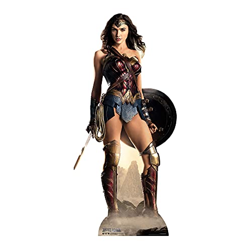 STAR CUTOUTS SC1646 DC Comics Karton-Ausschnitt, Wonder Woman Schild von STAR CUTOUTS