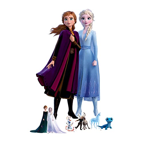 STAR CUTOUTS SP014 Anna und ELSA Frozen Party-Dekorationen mit sechs Mini-Partyzubehör, Mehrfarbig von STAR CUTOUTS