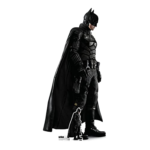 STAR CUTOUTS SC4049 The Batman Robert Pattinson Pappaufsteller Perfekt für Geburtstage, Geschenke, Partys & Fans 2 Stück von STAR CUTOUTS