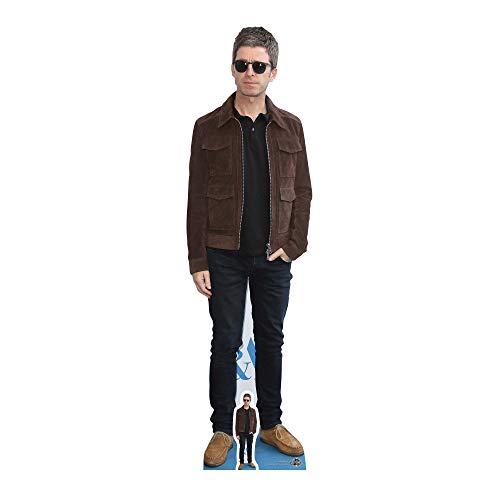 STAR CUTOUTS in Lebensgröße Board Mini Cut Out von Noel Gallagher, Karton, Mehrfarbig, 173 x 49 x 173 cm von STAR CUTOUTS