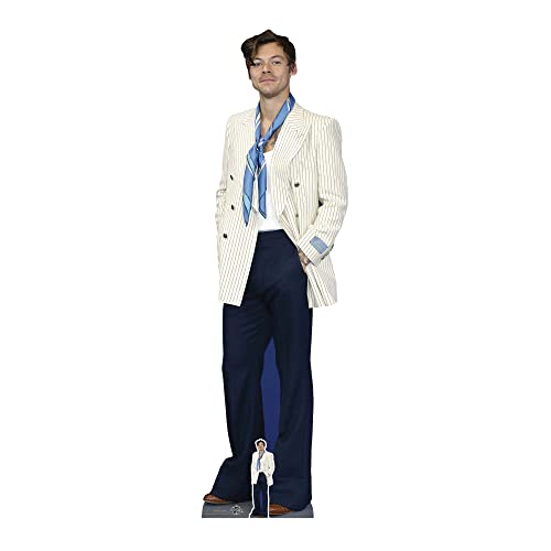 Star Cutouts CS1055 Harry S weiße Jacke, lebensgroßer Pappaufsteller mit Mini-Symbol von STAR CUTOUTS