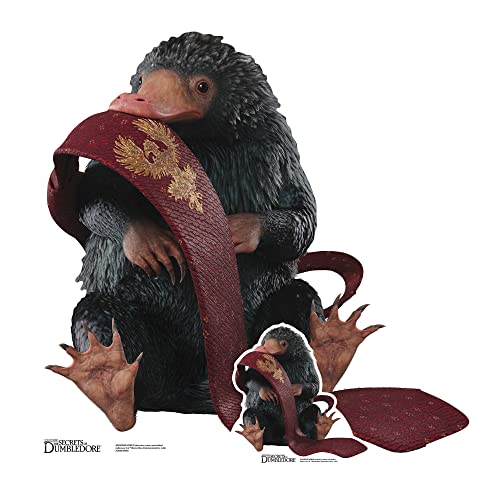 Star Cutouts Ltd SC4060 Niffler Pappaufsteller in Lebensgröße, Motiv: Phantastische Tierwesen The Secrets of Dumbledore von STAR CUTOUTS
