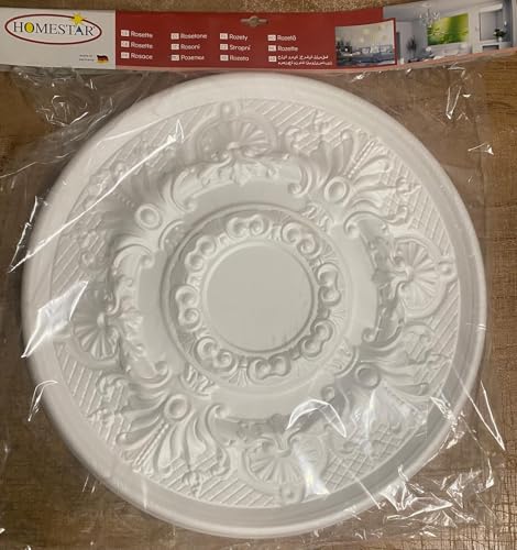 HOMESTAR Stuckrosette / Deckenrosette Ira, Durchmesser 53 cm, 25219 von Viconor
