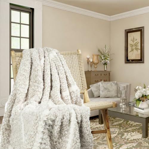 STAR HOME Webpelzdecke Strickdecke Felldecke Kuscheldecke Plaid 150x200 Indio 40089 von STAR HOME