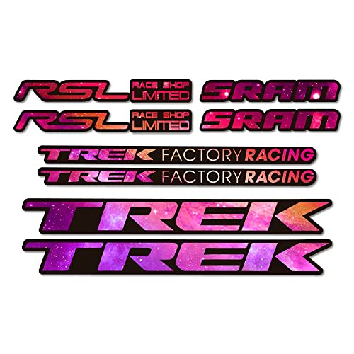 Aufkleber Fahrrad Trek Factory Racing RSL Sram Galaxy - Star Sam von STAR SAM