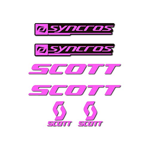 Aufkleber kompatibel mit Fahrradrahmen Syncros Scott Aufkleber kompatibel mit Fahrradrahmen Syncros Scott von STAR SAM