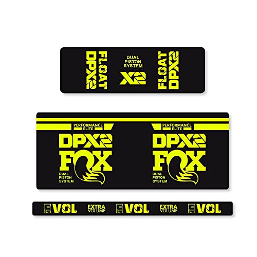 Aufkleber kompatibel mit Fox DPX2 Performance Elite 2021 Aufkleber kompatibel mit Fox DPX2 Performance Elite 2021 von STAR SAM