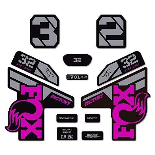 STAR SAM Aufkleber Fox 32 SC Factory 2022 Lila 1 CMT von STAR SAM