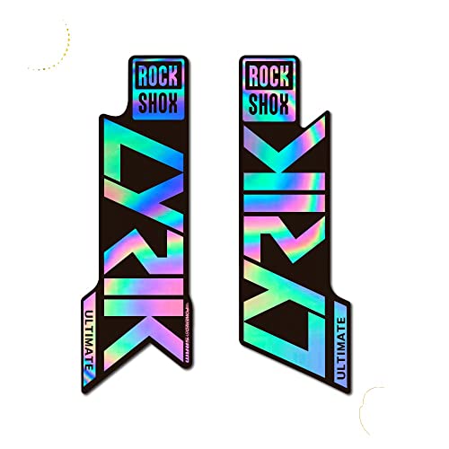 STAR SAM Aufkleber für Fahrradgabel Rock Shox Lyrik Ultimate 2020, 1 cm von STAR SAM