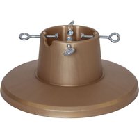 Baumständer aus Kunststoff 16L bis 210cm + Ø 105cm matt-gold Ø 38cm Baumständer aus Kunststoff 16L bis 210cm + Ø 105cm matt-gold Ø 38cm von STAR TRADING