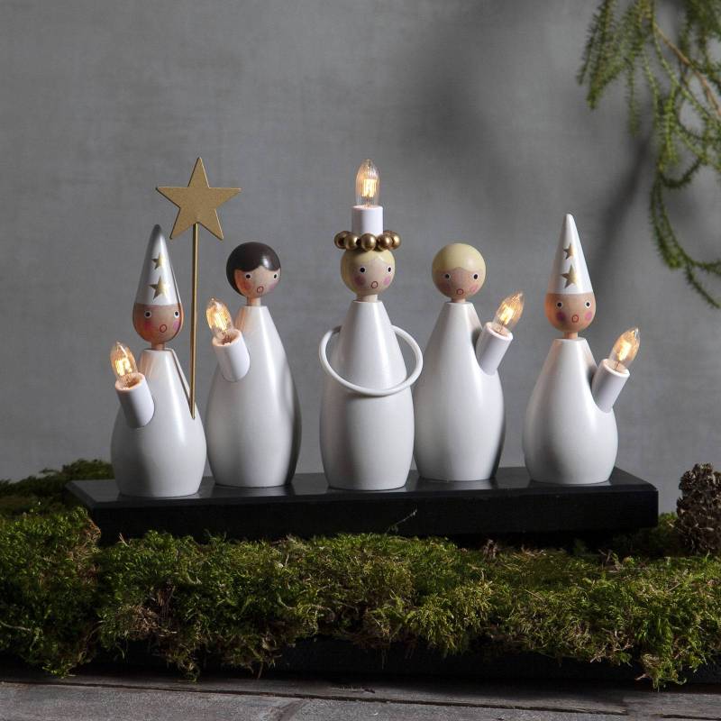 Kerzenleuchter Lucia Choir von STAR TRADING