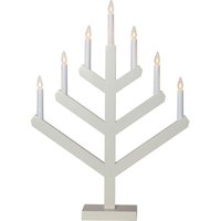 Kerzenleuchter Vinga Holz beige 7 LED E10 Leuchtmittel H 62cm B 45cm Kerzenleuchter Vinga Holz beige 7 LED E10 Leuchtmittel H 62cm B 45cm von STAR TRADING