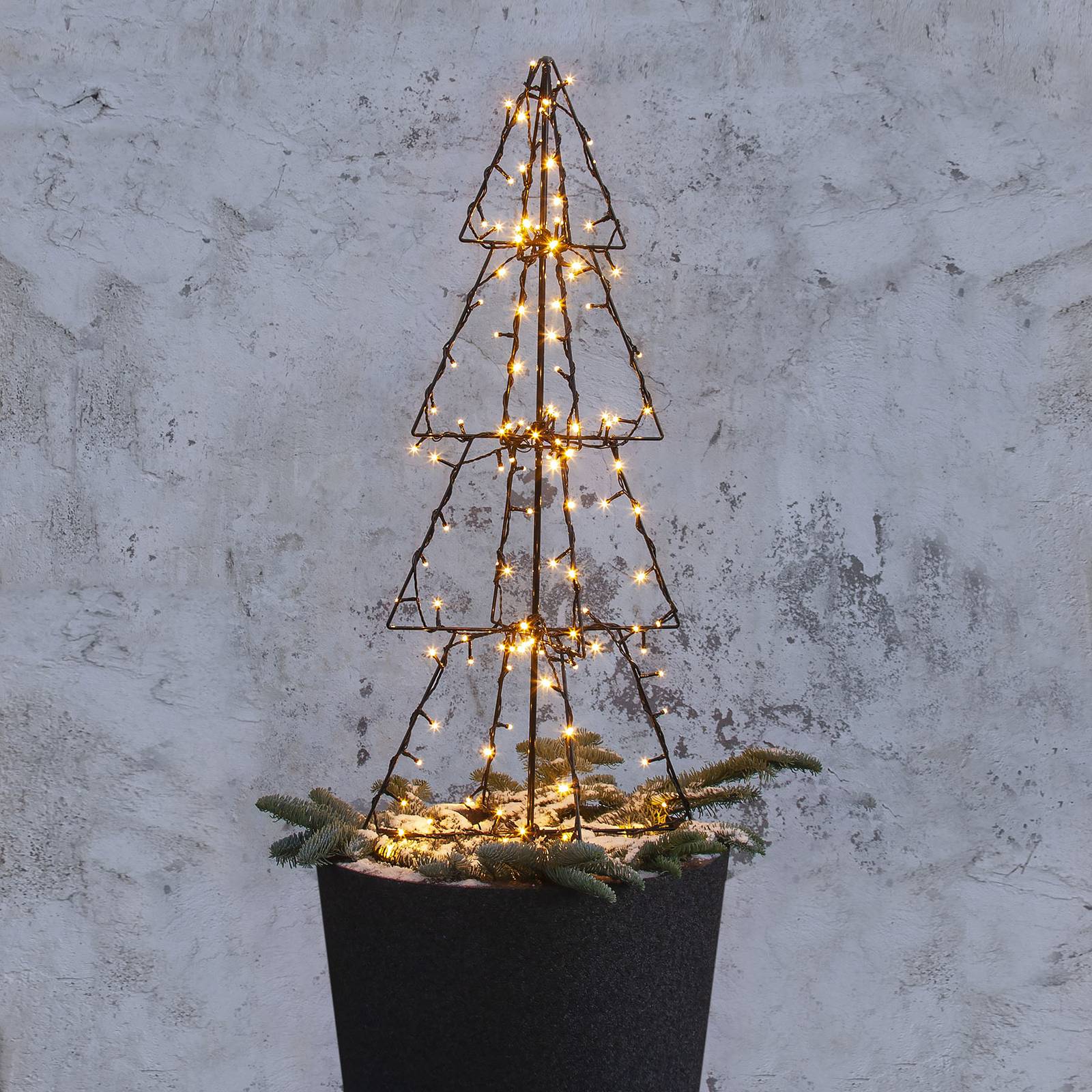 LED-Außendeko Light Tree Foldy, Höhe 90 cm von STAR TRADING