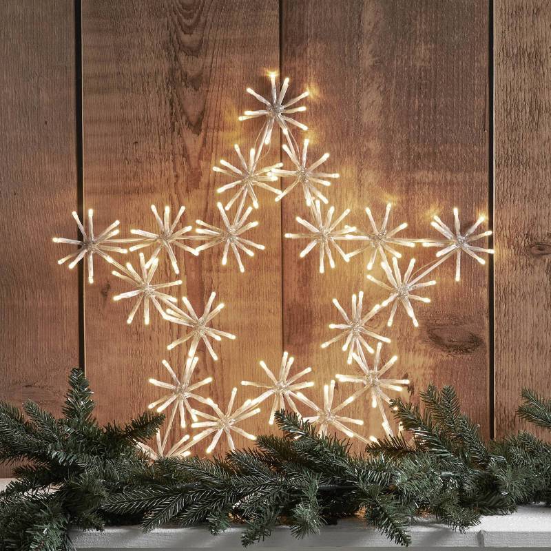LED-Dekoleuchte Flower Star für außen LED-Dekoleuchte Flower Star für außen von STAR TRADING
