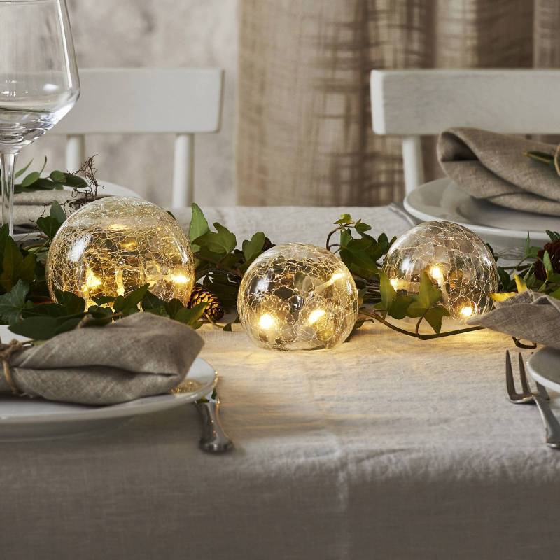 LED-Dekorationsleuchte Triss aus Glas, transparent LED-Dekorationsleuchte Triss aus Glas, transparent von STAR TRADING