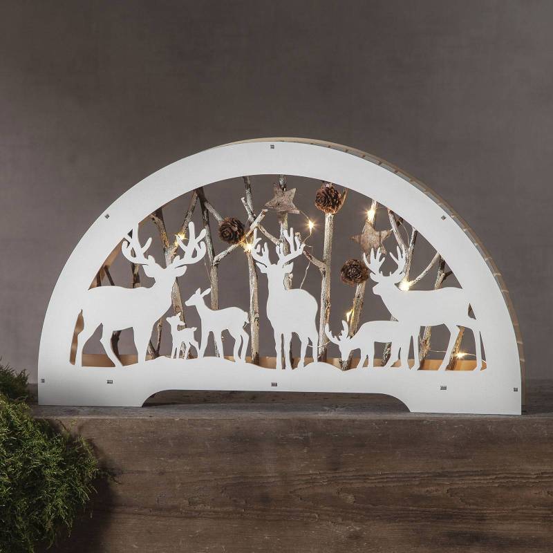 LED-Schwibbogen Fauna weiß LED-Schwibbogen Fauna weiß von STAR TRADING