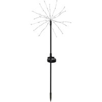 Star Trading - led Solar Dekoration Firework in Schwarz IP44 - black von STAR TRADING