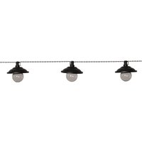 Star Trading - Solar-Lichterkette Globe Shade, warmweiß, Batterie, 180cm von STAR TRADING