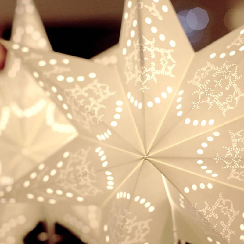 Mit Standfuß - Papierstern Sensy Mit Standfuß - Papierstern Sensy von STAR TRADING