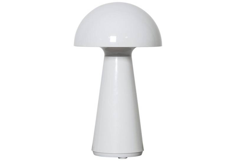 STAR TRADING Außen-Tischleuchte Mushroom, LED Akku-Tischleuchte Mushroom, weiß von STAR TRADING
