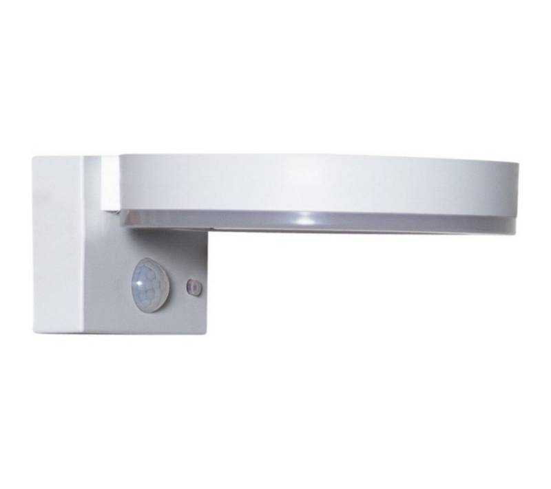 STAR TRADING Außen-Wandleuchte Star Solar Wandleuchte VIDI Weiss ca 16 x 7 cm von STAR TRADING
