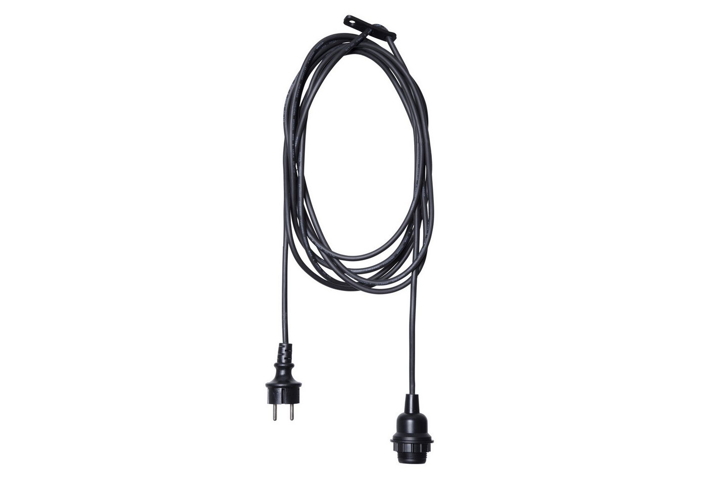 STAR TRADING Hängeleuchte Kabel mit E27 Lampenfassung für Lampenschirme/Hängeleuchten 2,5m Außen STAR TRADING Hängeleuchte Kabel mit E27 Lampenfassung für Lampenschirme/Hängeleuchten 2,5m Außen von STAR TRADING