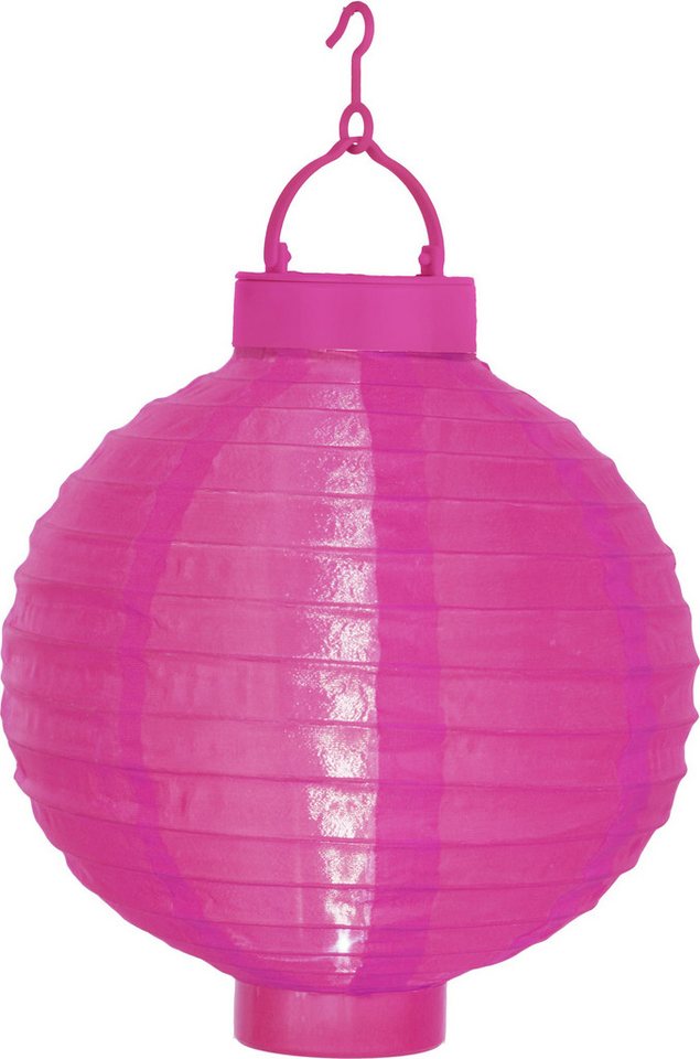 STAR TRADING Hängeleuchten Best Season Solarlampion Cool Light LED Solarpanel Akku Outdoor pink STAR TRADING Hängeleuchten Best Season Solarlampion Cool Light LED Solarpanel Akku Outdoor pink von STAR TRADING