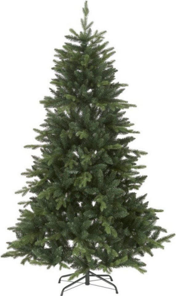 STAR TRADING Künstlicher Weihnachtsbaum Bergen" Pvc, grün, 1150x1150mm" von STAR TRADING