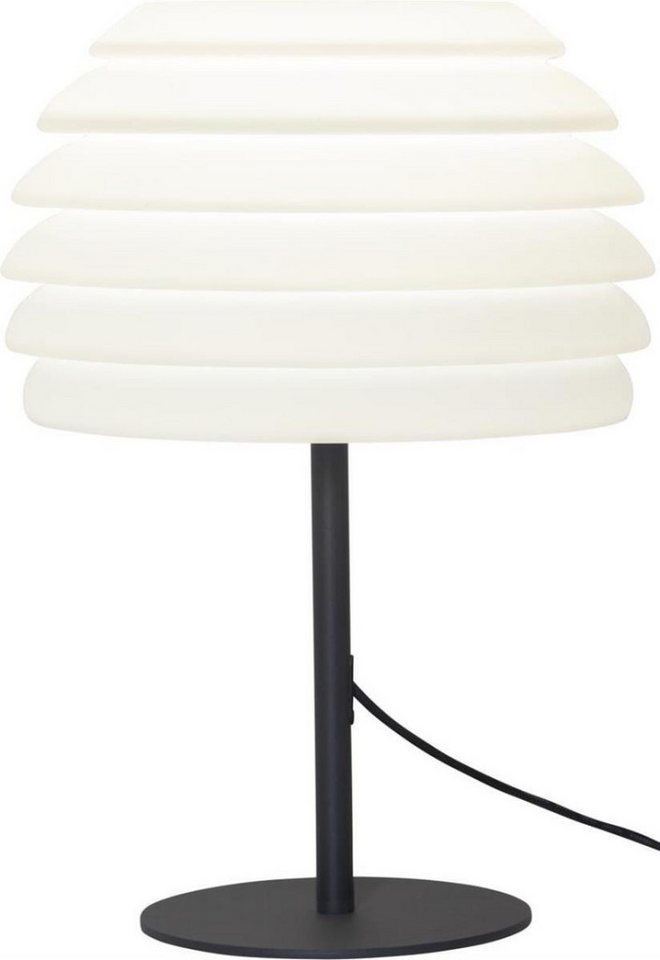 STAR TRADING LED Außen-Tischleuchte Garten Tischleuchte Outdoorlampe Tischlampe E27 Fassung 51,5cm von STAR TRADING